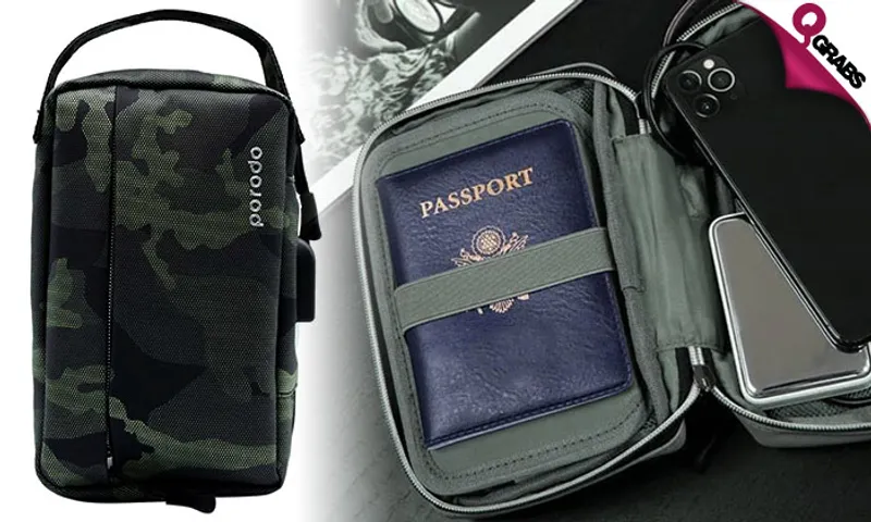 Porodo Convenient Mini Storage Bag with USB!